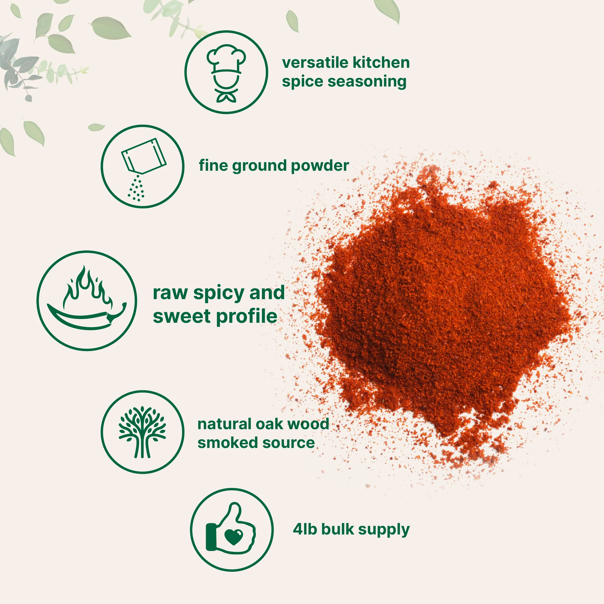 Micro Ingredients Smoked Paprika Powder -  Authentic Spanish Flavor, 64 Ounce - Image 3